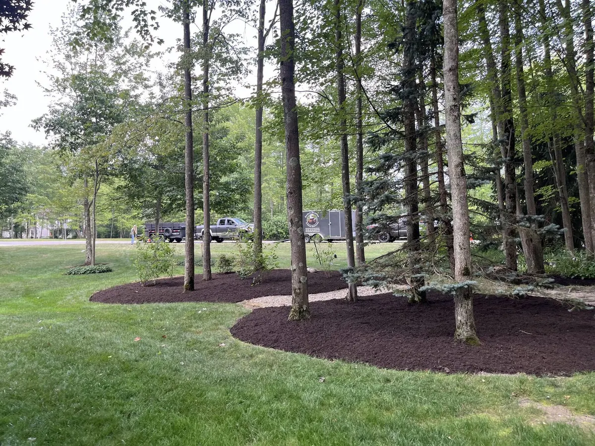 Diagonal mowing pattern